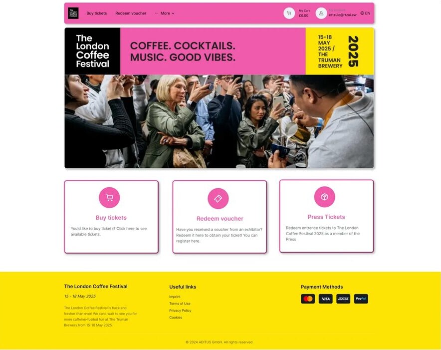 Startseite — Mit CSS gestaltet
